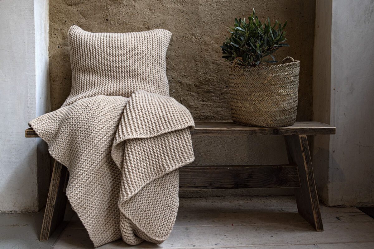 Devon plaid beige ambiance HiS